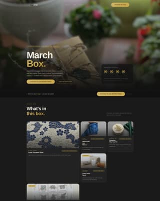 Wrap — Elegant Gift Presentation Landing Page Template