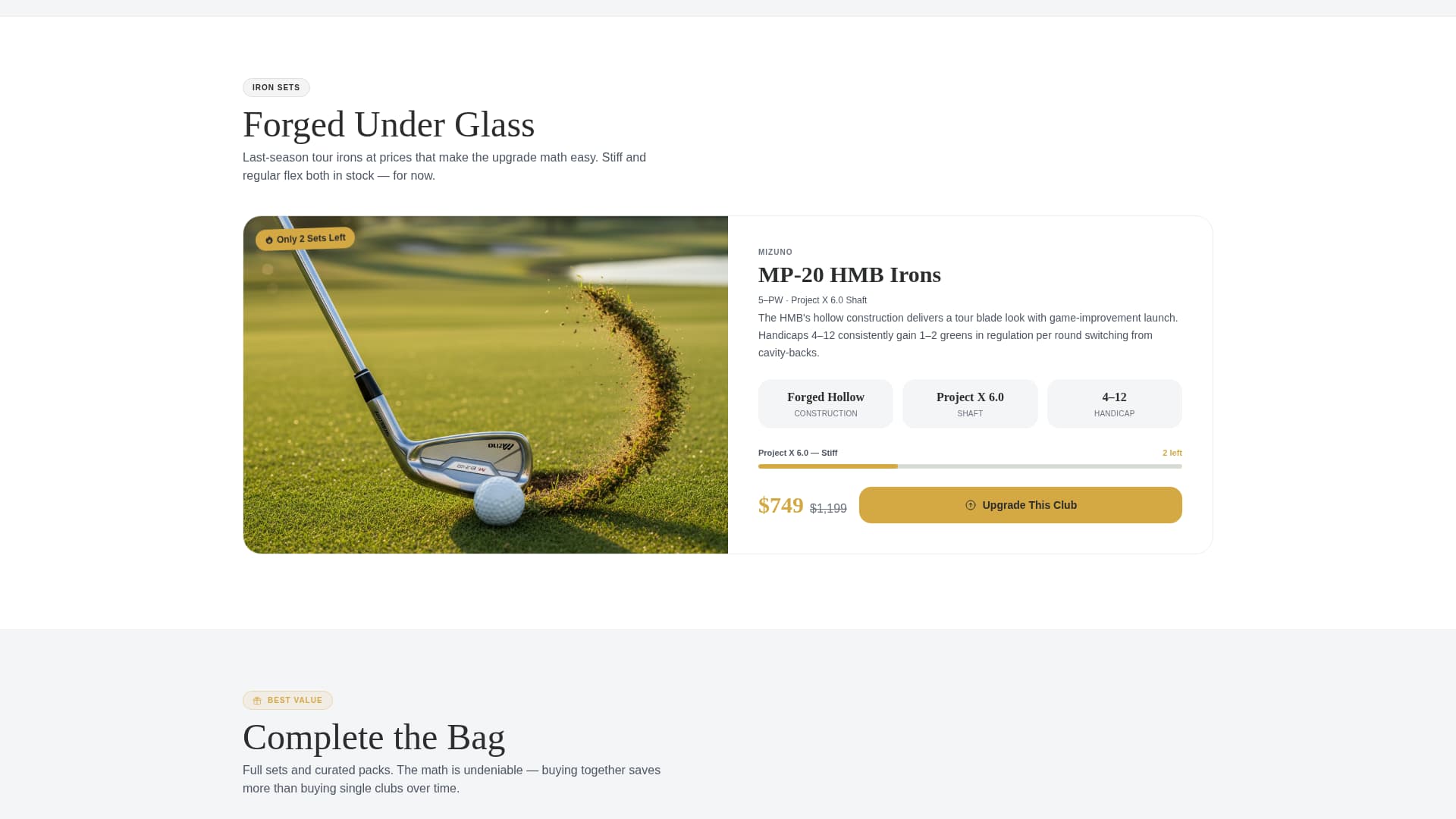 Sports & Outdoor Store Portfolio Website Template