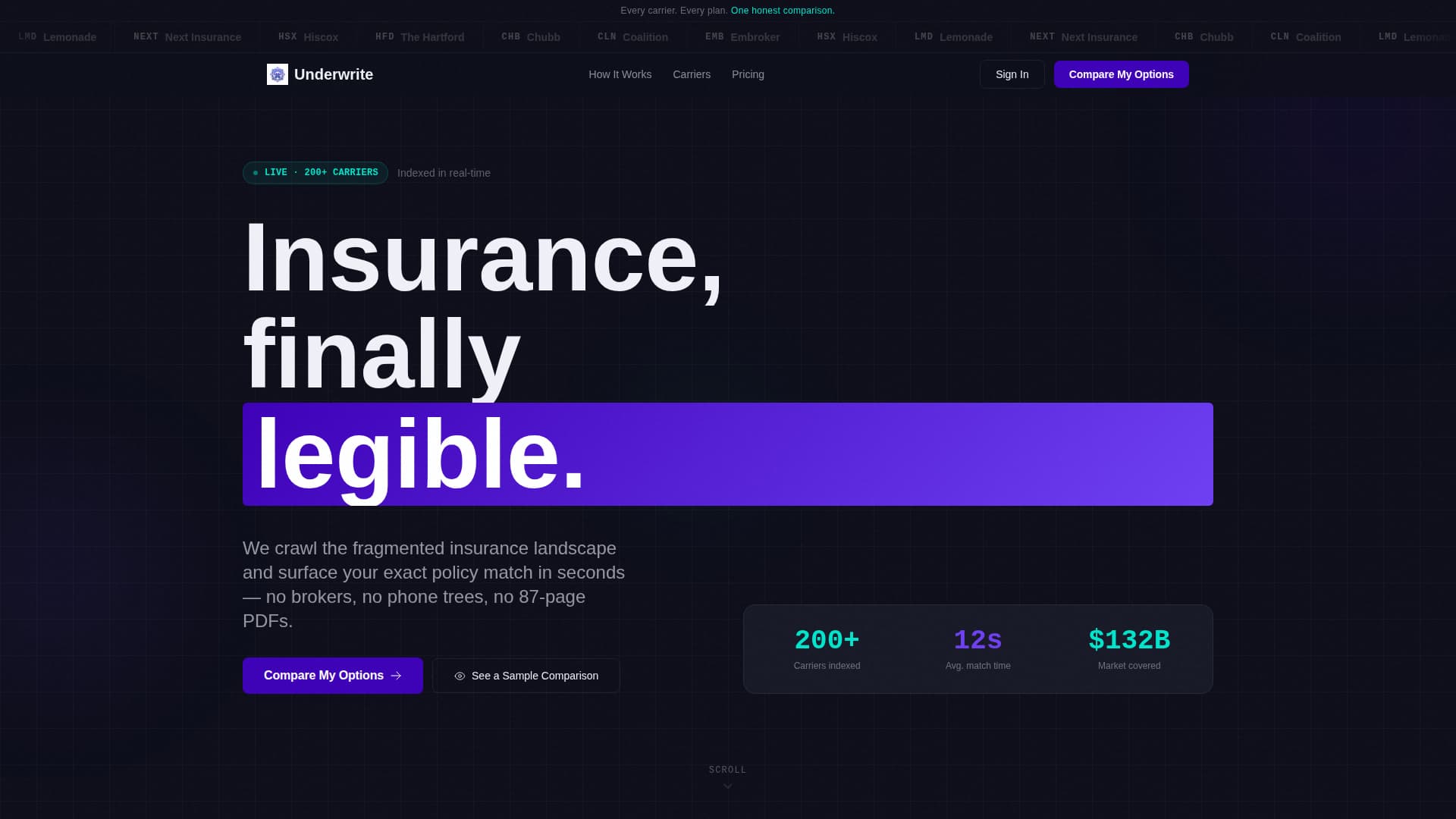 Protect — Instant Insurance Innovation Landing Page Template