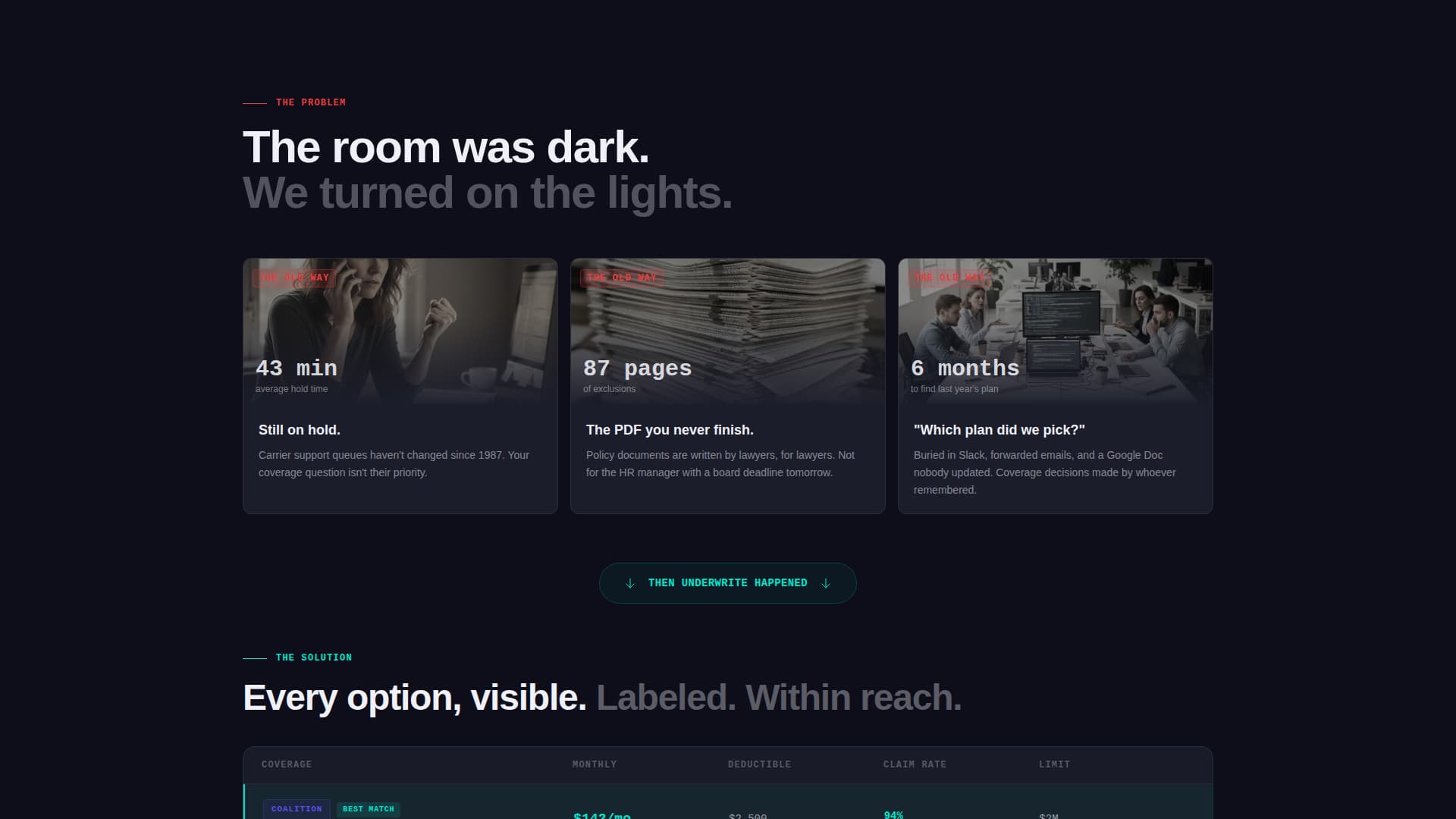 Protect — Instant Insurance Innovation Landing Page Template