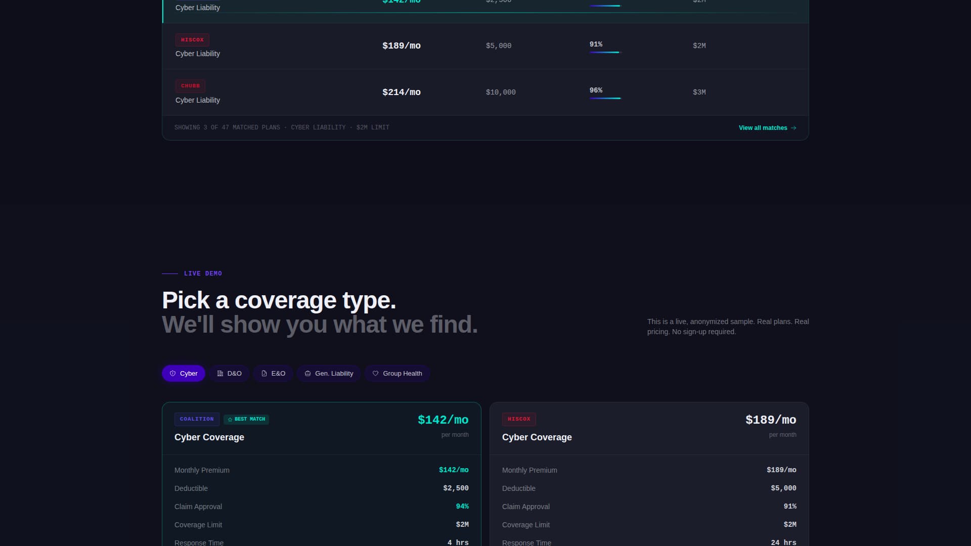 Protect — Instant Insurance Innovation Landing Page Template