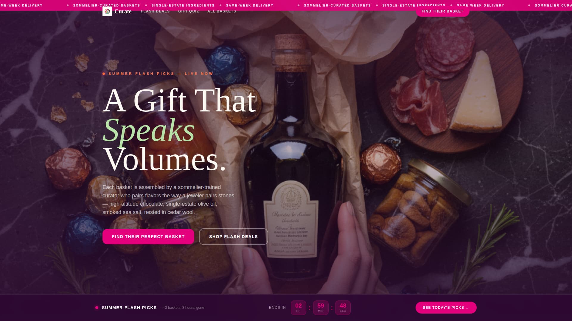 Grocery & Food Store Professional Website Template