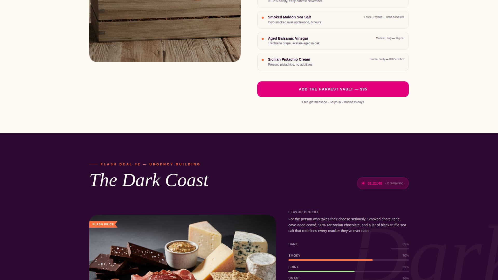 Grocery & Food Store Professional Website Template