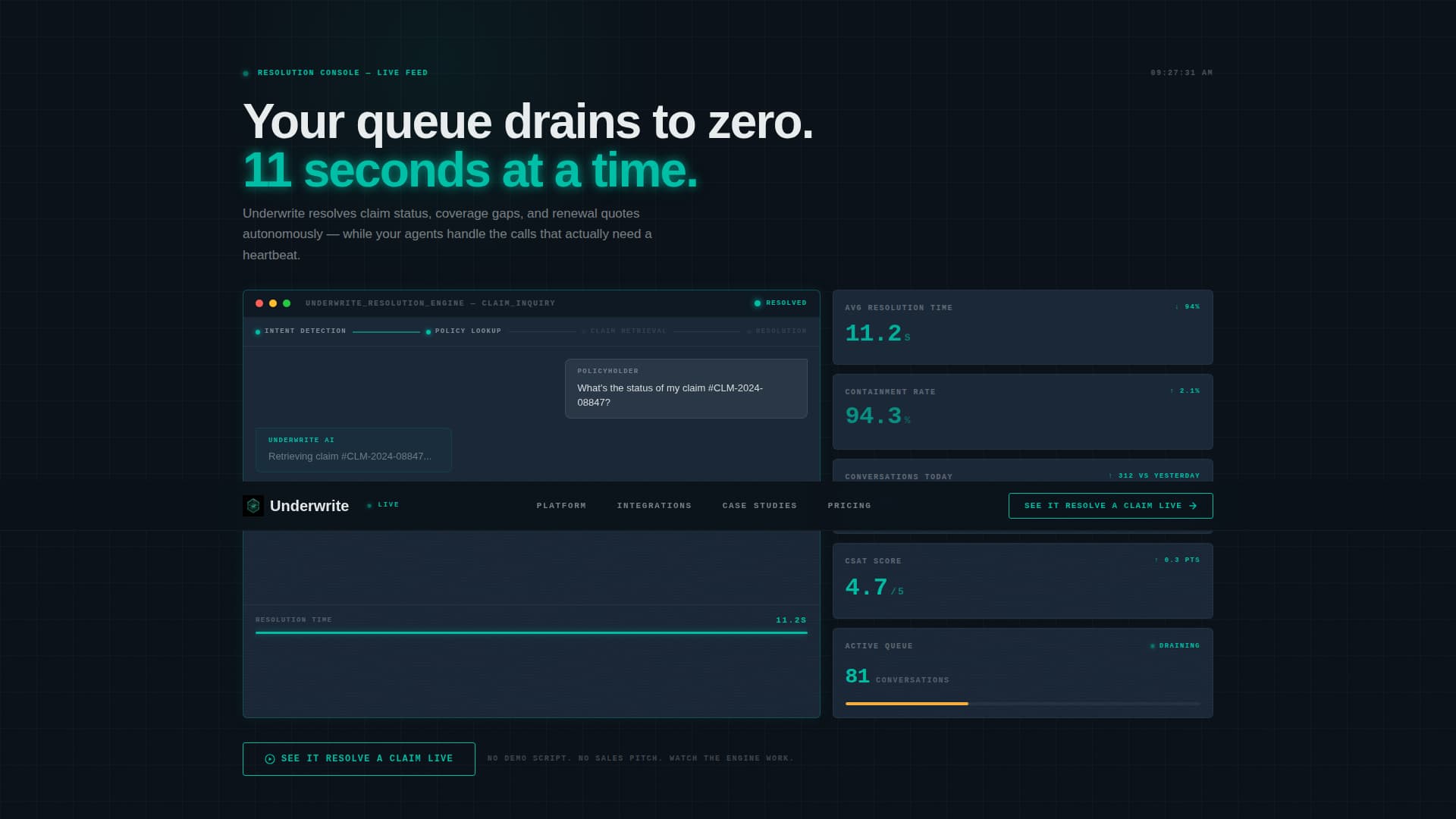 Fortify — Intelligent Risk Protection Landing Page Template