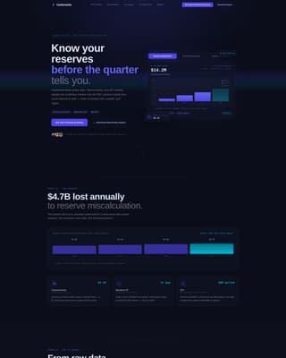 Underwrite - Predictive Insurance Landing Page Template