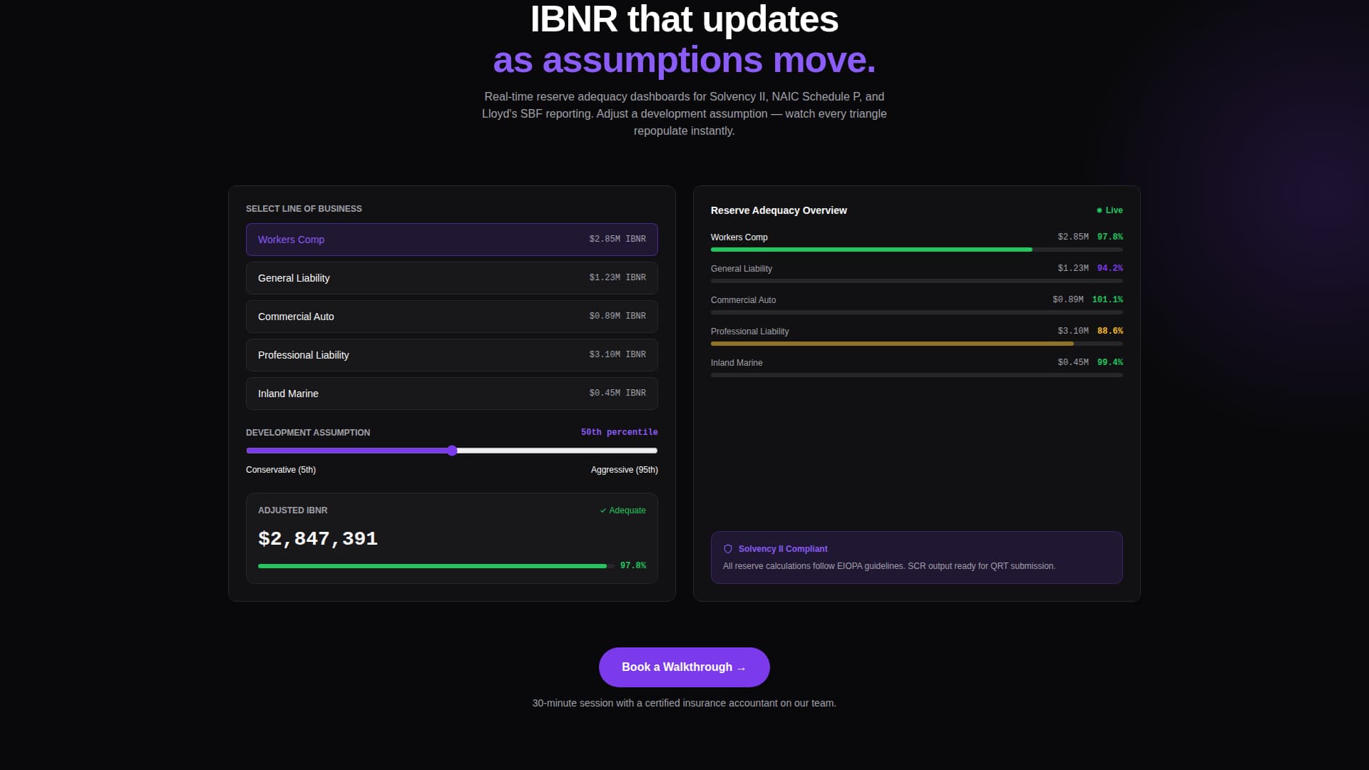 Ledger - Powerful Insuranceaccounting Landing Page Template