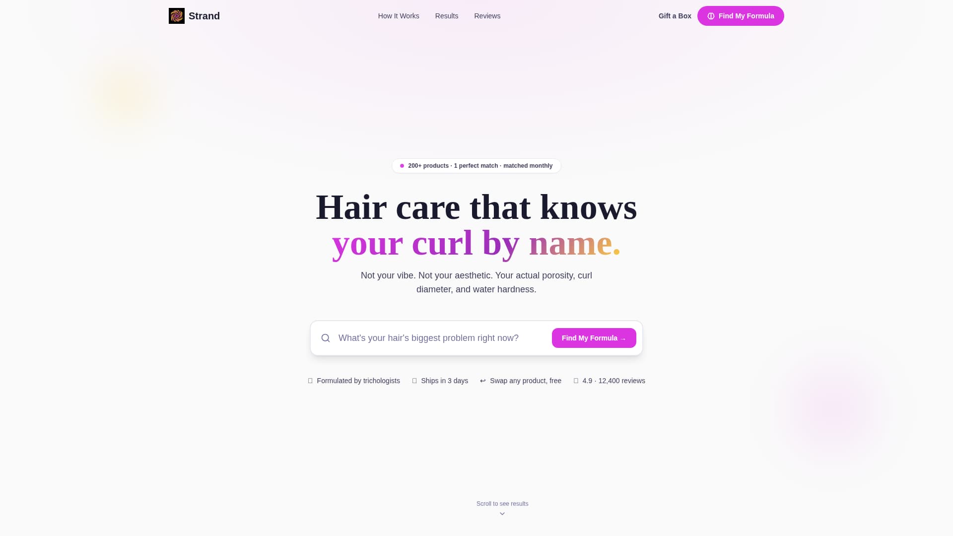 Subscription Box Professional Website Template