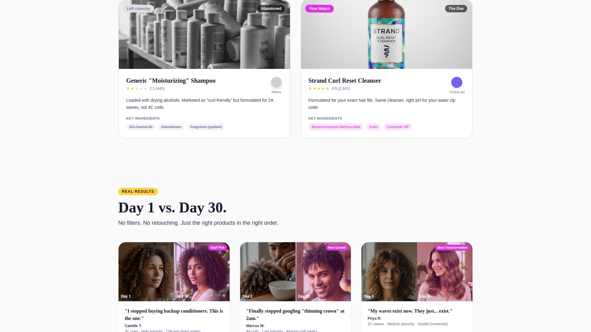 Subscription Box Professional Website Template