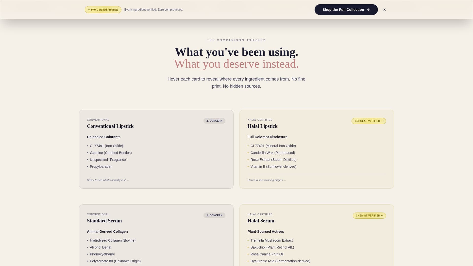 Middle Eastern Specialty Retail Blog Website Template