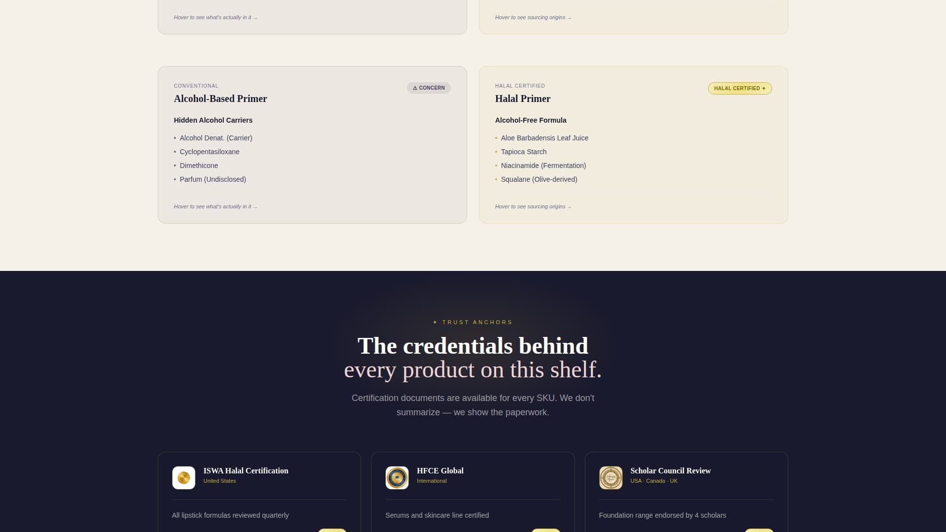 Middle Eastern Specialty Retail Blog Website Template