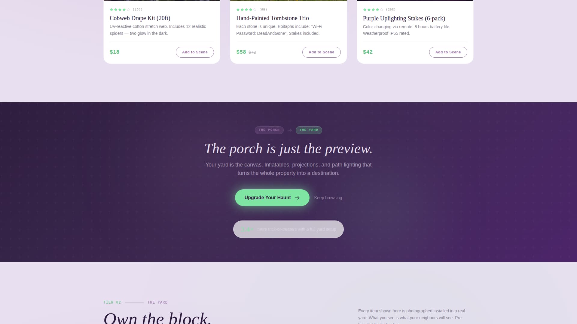 Halloween Business Professional Website Template