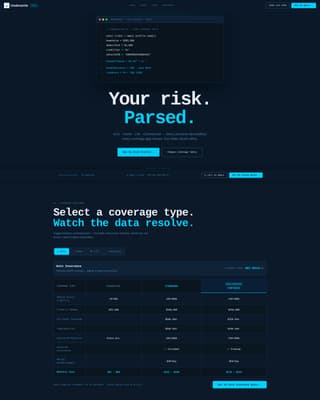Ignite — Dynamic Coverage Solutions Landing Page Template