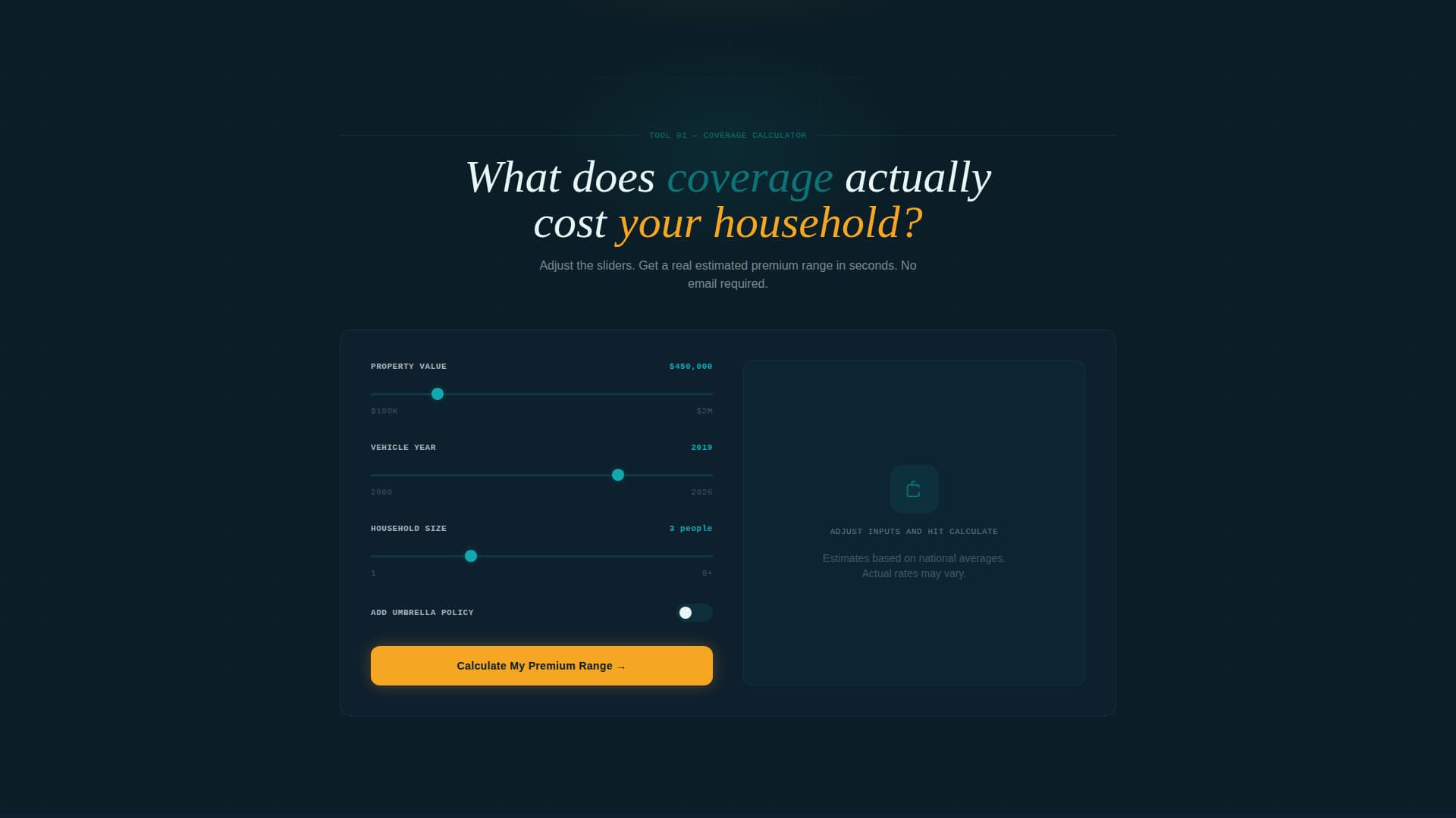 Empower — Robust Insurance Broker Landing Page Template