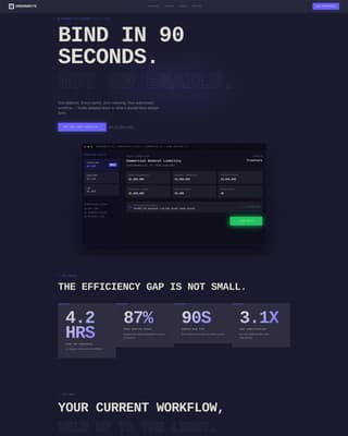Insurance Agency Customer Testimonials Trust Journey Website Template