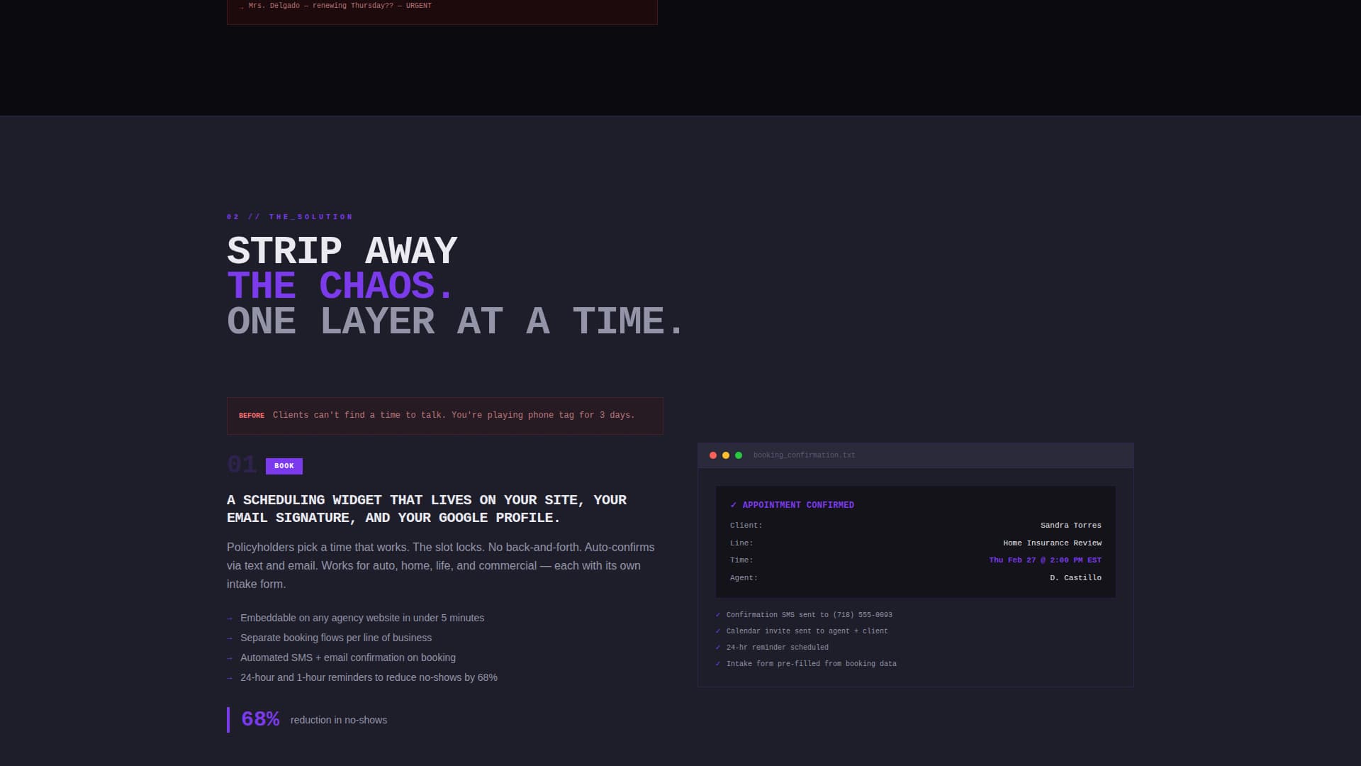 Underwrite - Ruthless Insurance Landing Page Template