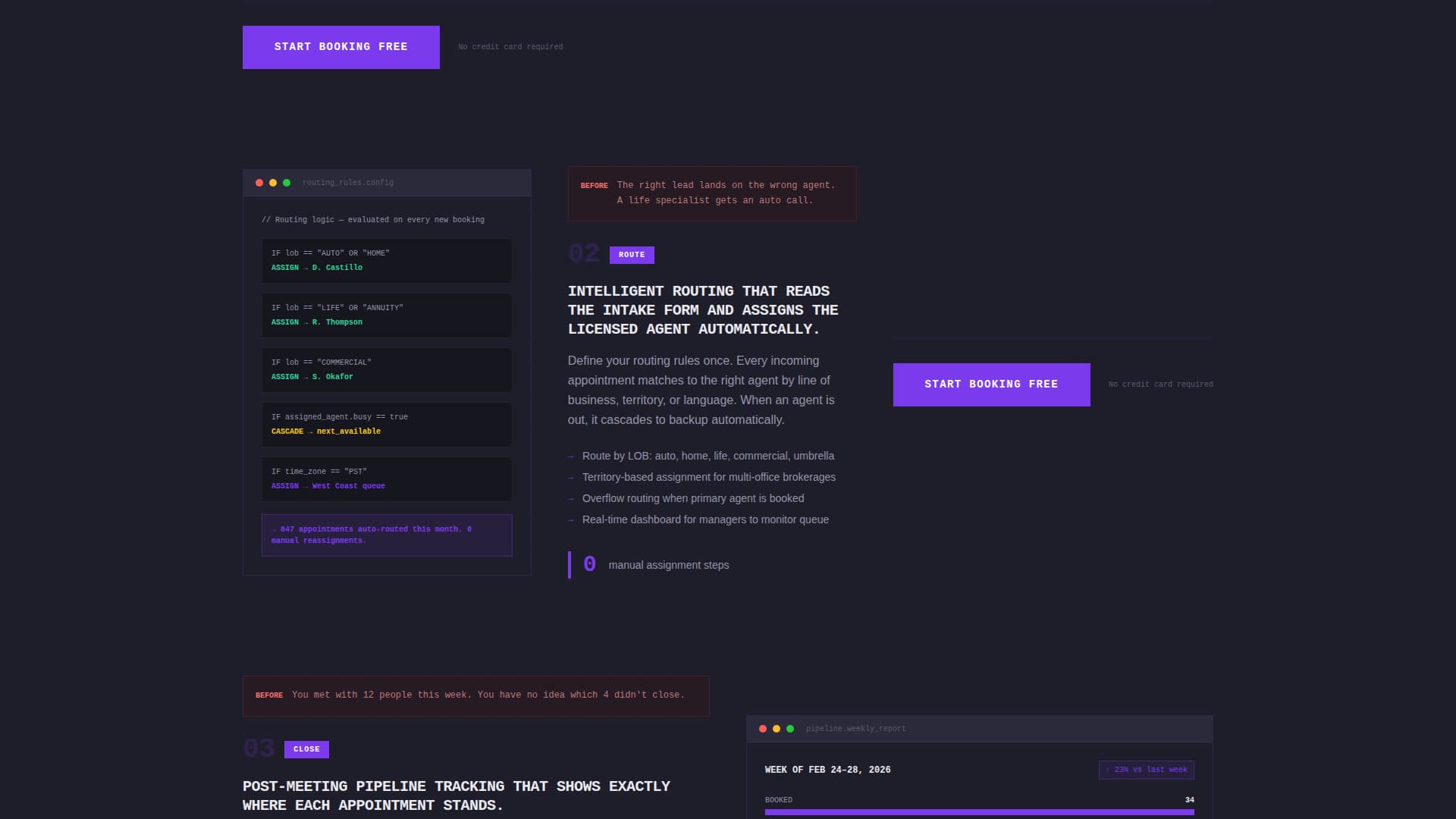 Underwrite - Ruthless Insurance Landing Page Template