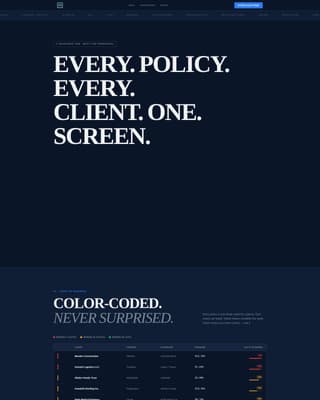 Defend — Powerful Claims Coverage Landing Page Template