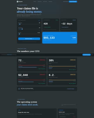 Assess — Dynamic Claims Adjuster Landing Page Template
