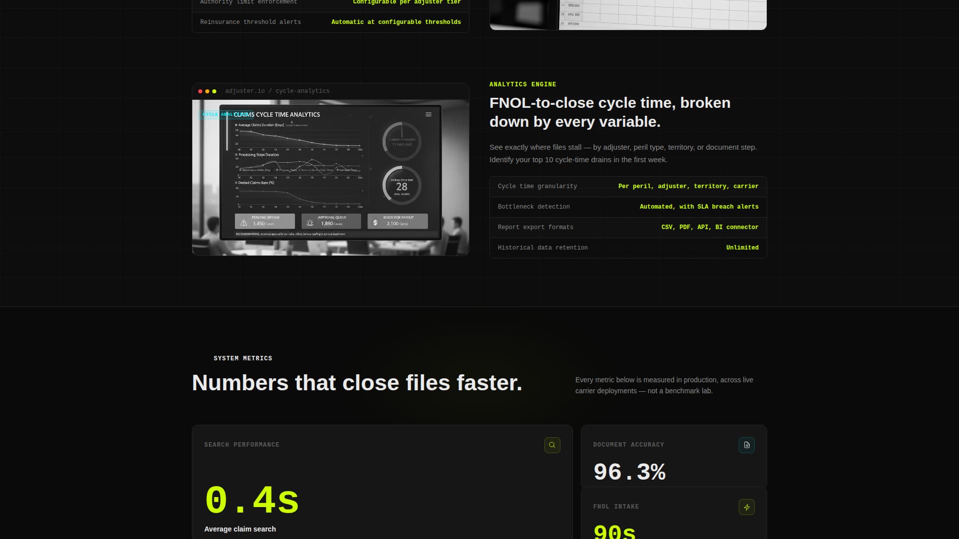 Evaluate — Expert Claims Processing Landing Page Template