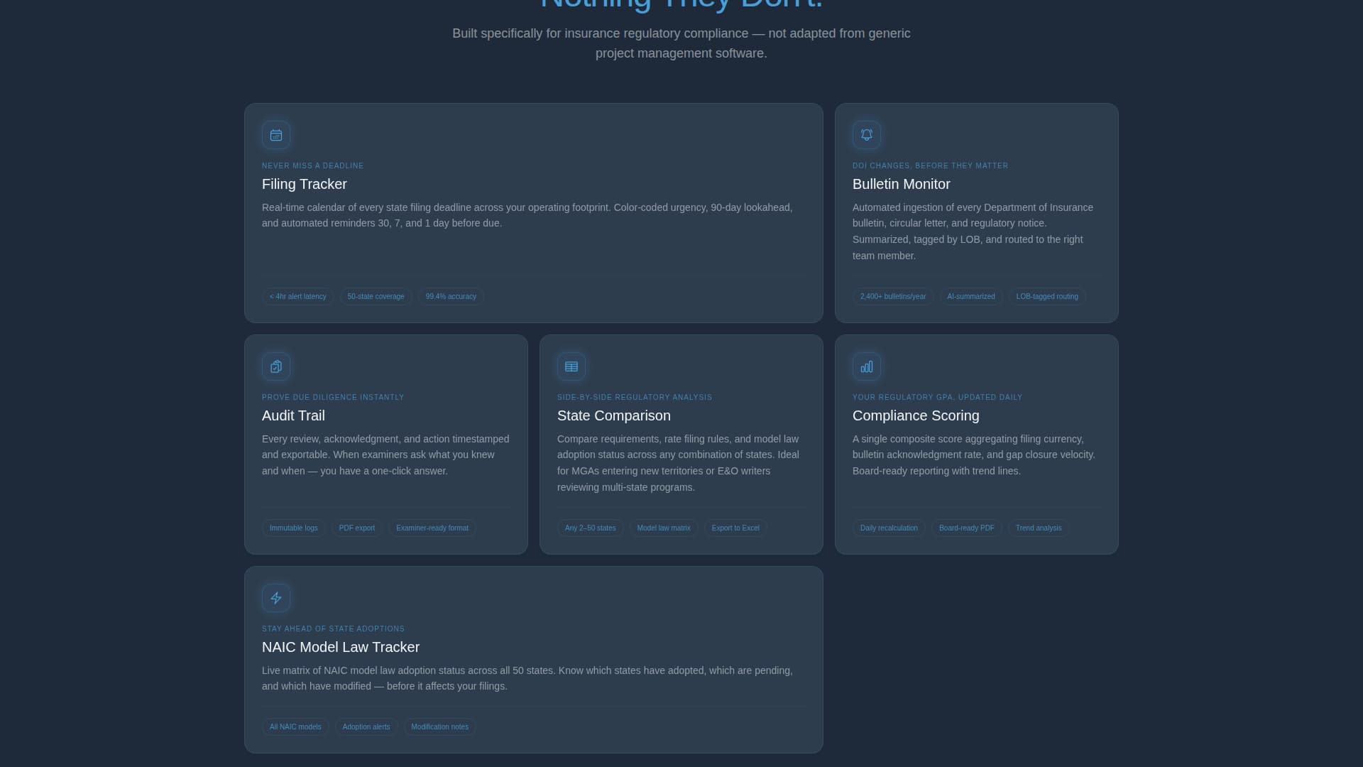 Comply - Powerful Insurancecompliance Landing Page Template
