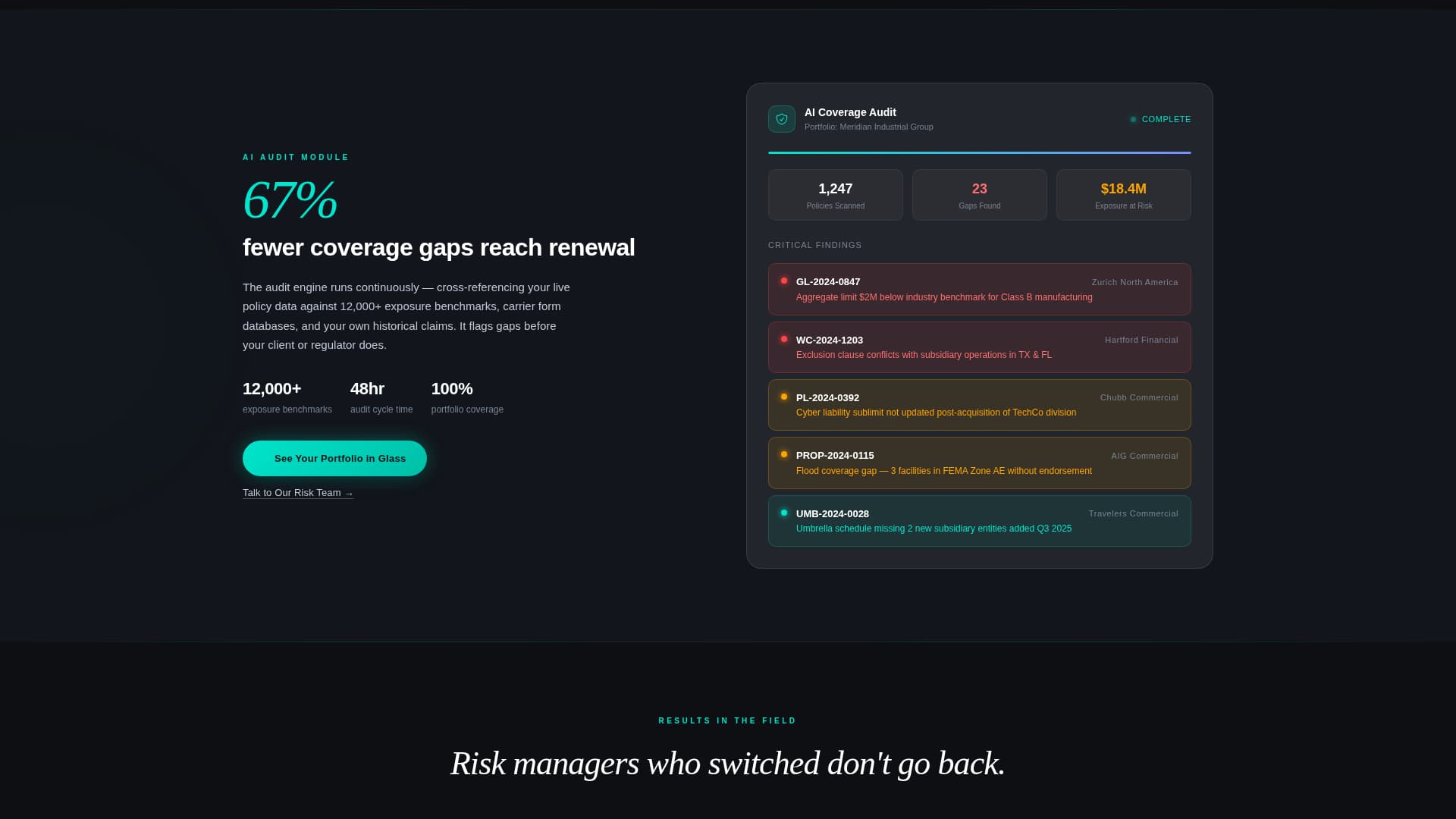 Underwrite - Powerful Insurancemanagement Landing Page Template