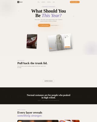 Halloween Business Specialist Professional Website Template