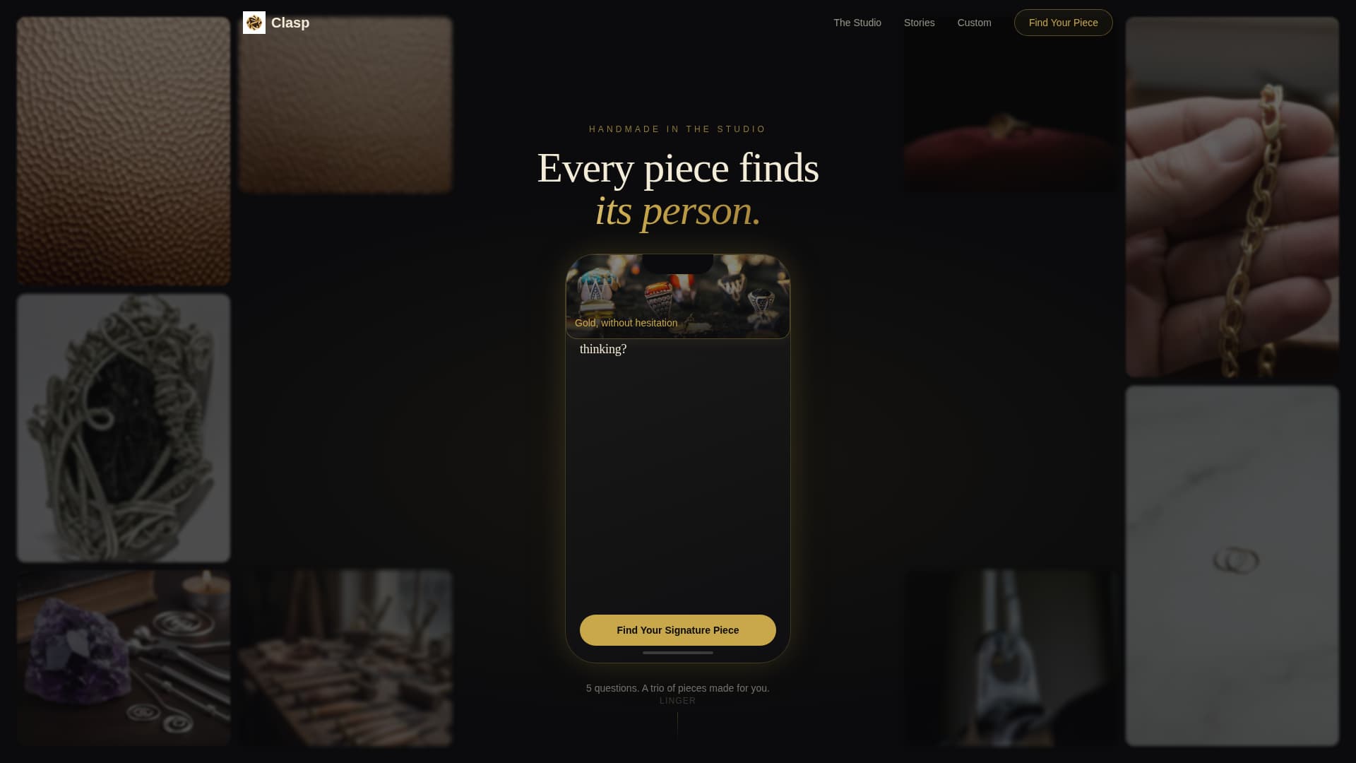Jewelry & Accessories Store Professional Website Template