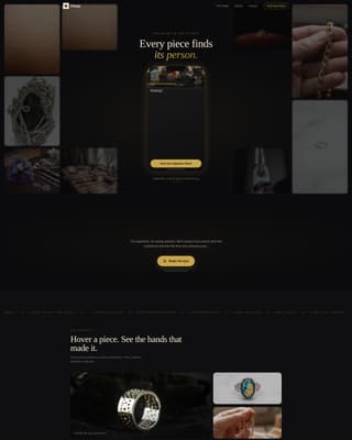 Jewelry & Accessories Store Professional Website Template