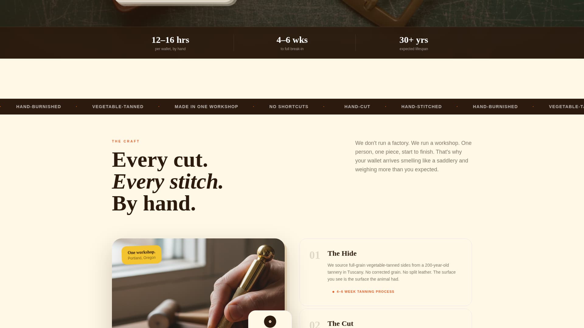 Niche & Artisan Products Professional Website Template