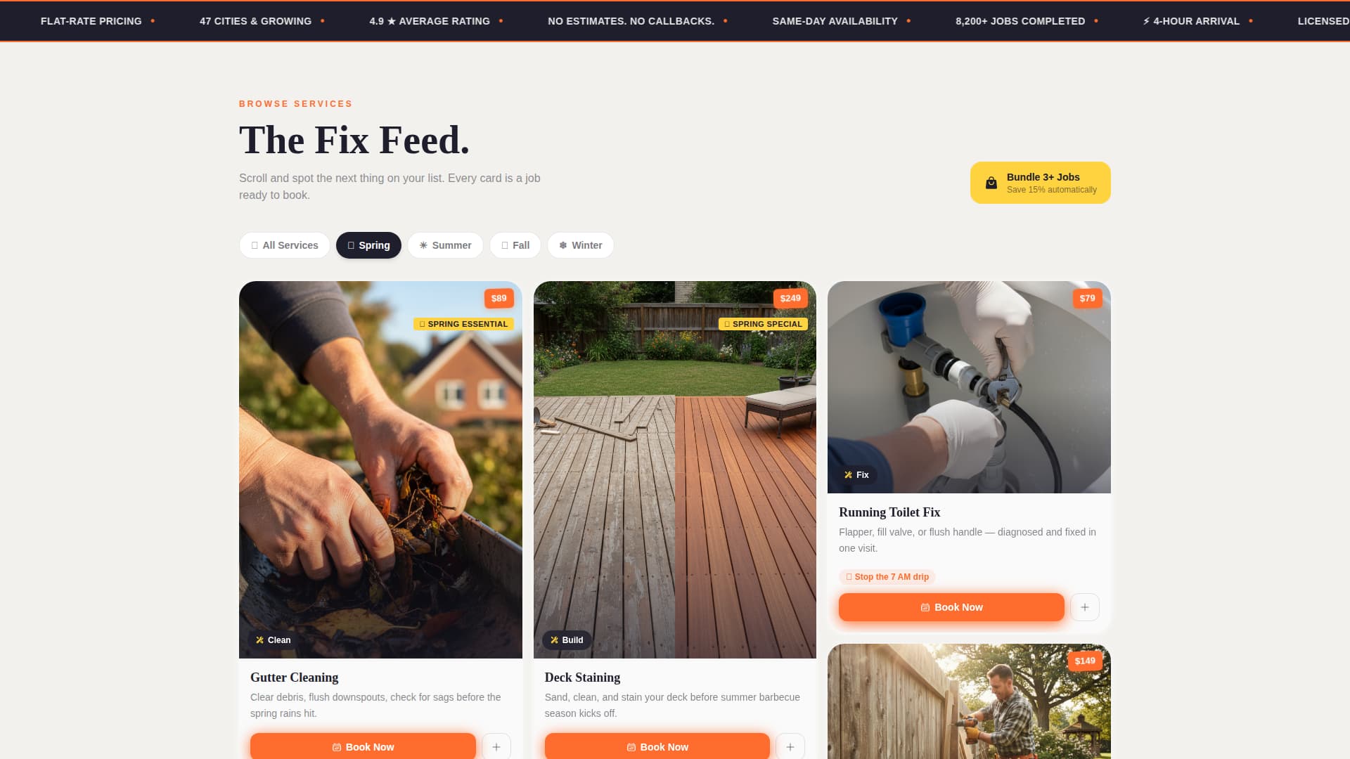 Wrench — Expert Home Maintenance Landing Page Template