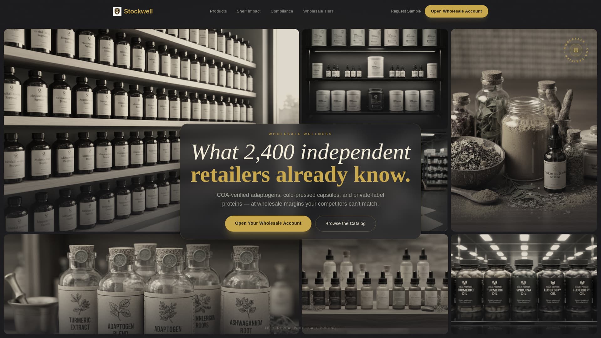 Health & Wellness E-Commerce Professional Website Template
