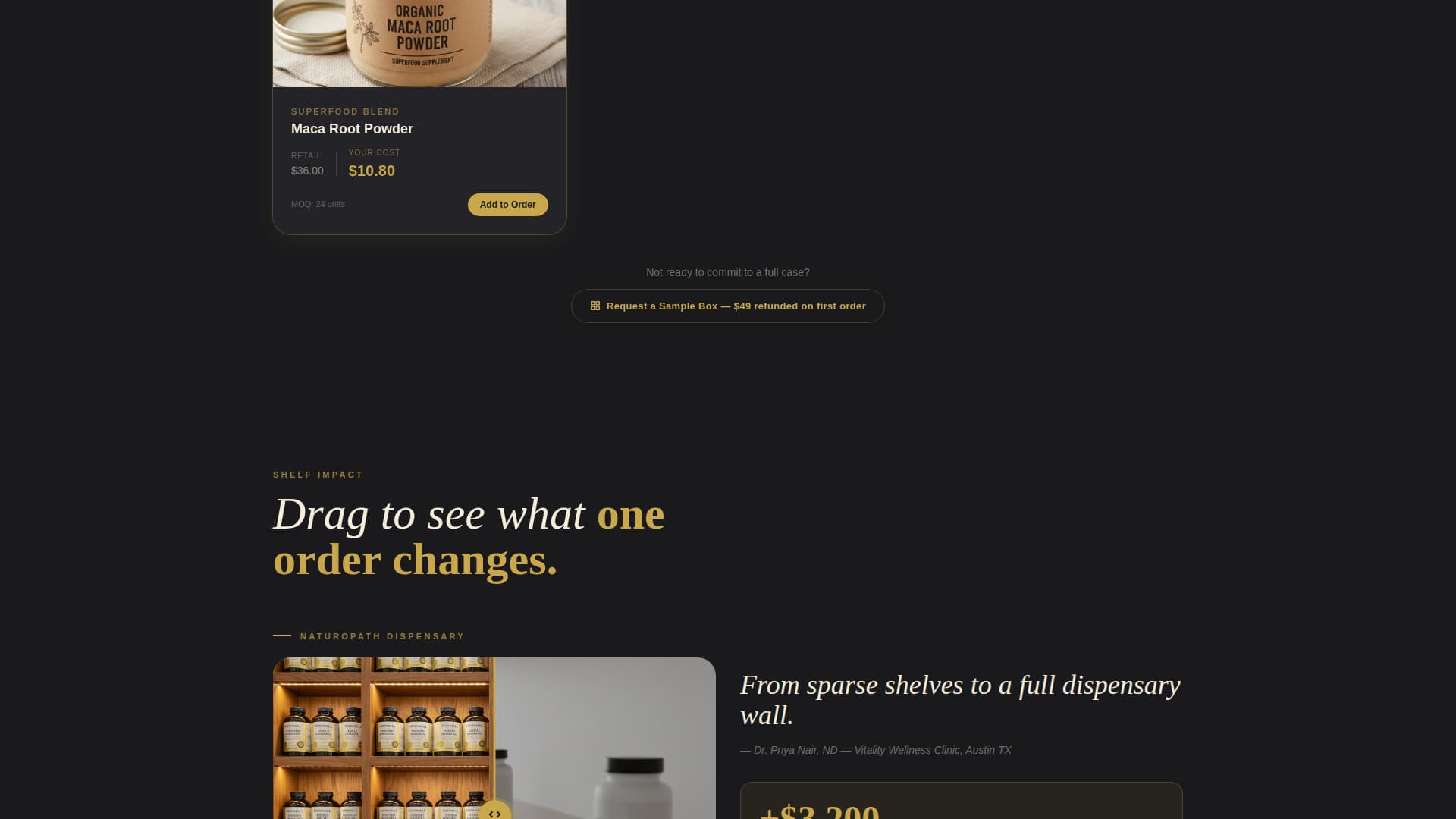 Health & Wellness E-Commerce Professional Website Template