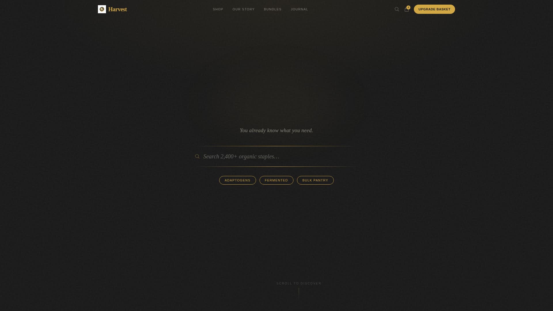 Grocery & Food Store Specialist Professional Website Template