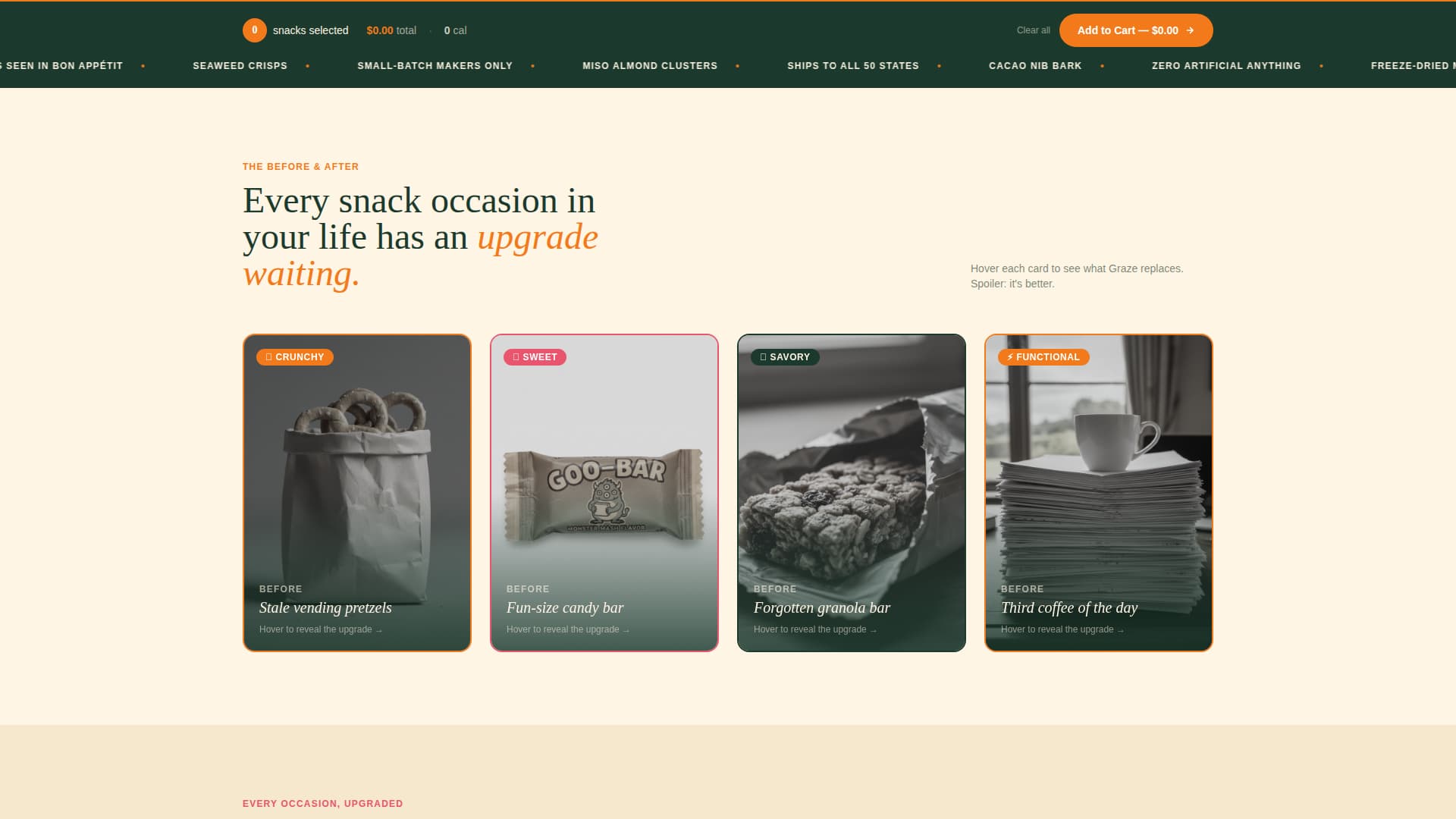 Subscription Box Pricing Website Template