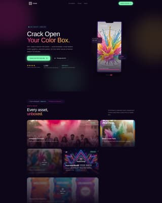 Holi Business Specialist Professional Website Template