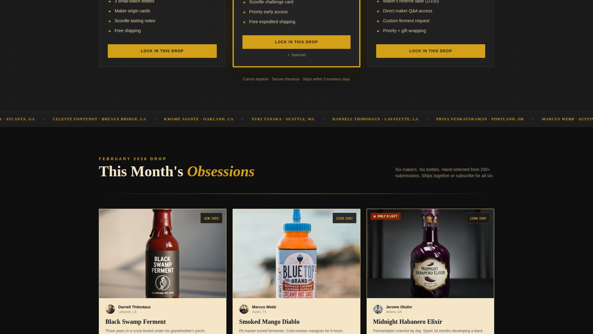 Capsaicin - Fiery Subscription Landing Page Template
