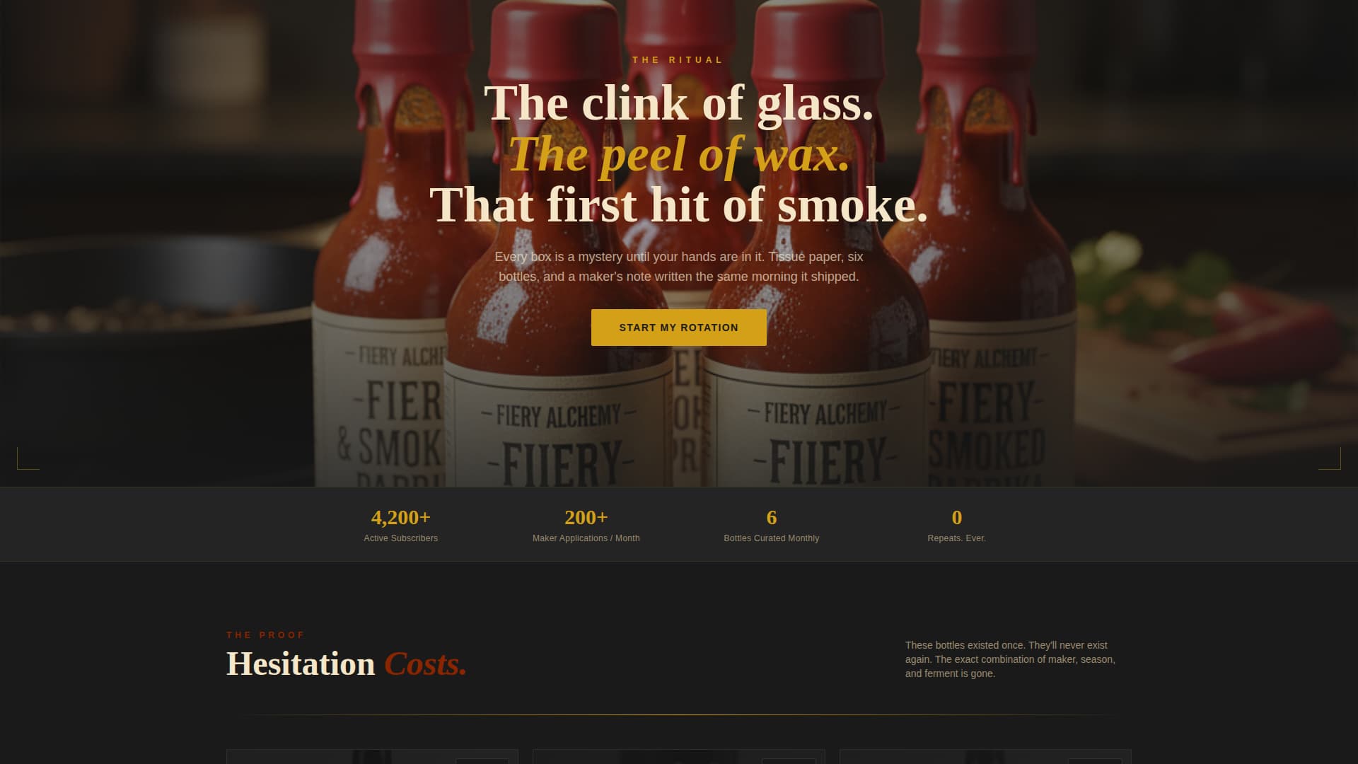 Capsaicin - Fiery Subscription Landing Page Template