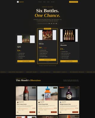 Capsaicin - Fiery Subscription Landing Page Template