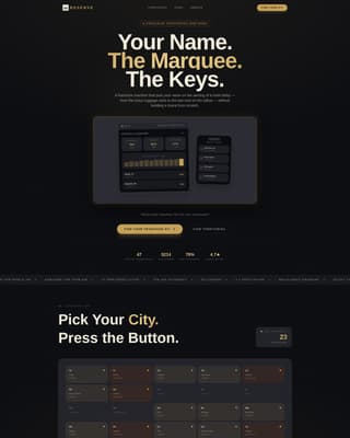 Reserve - Prestigious Hotel Franchise Landing Page Template