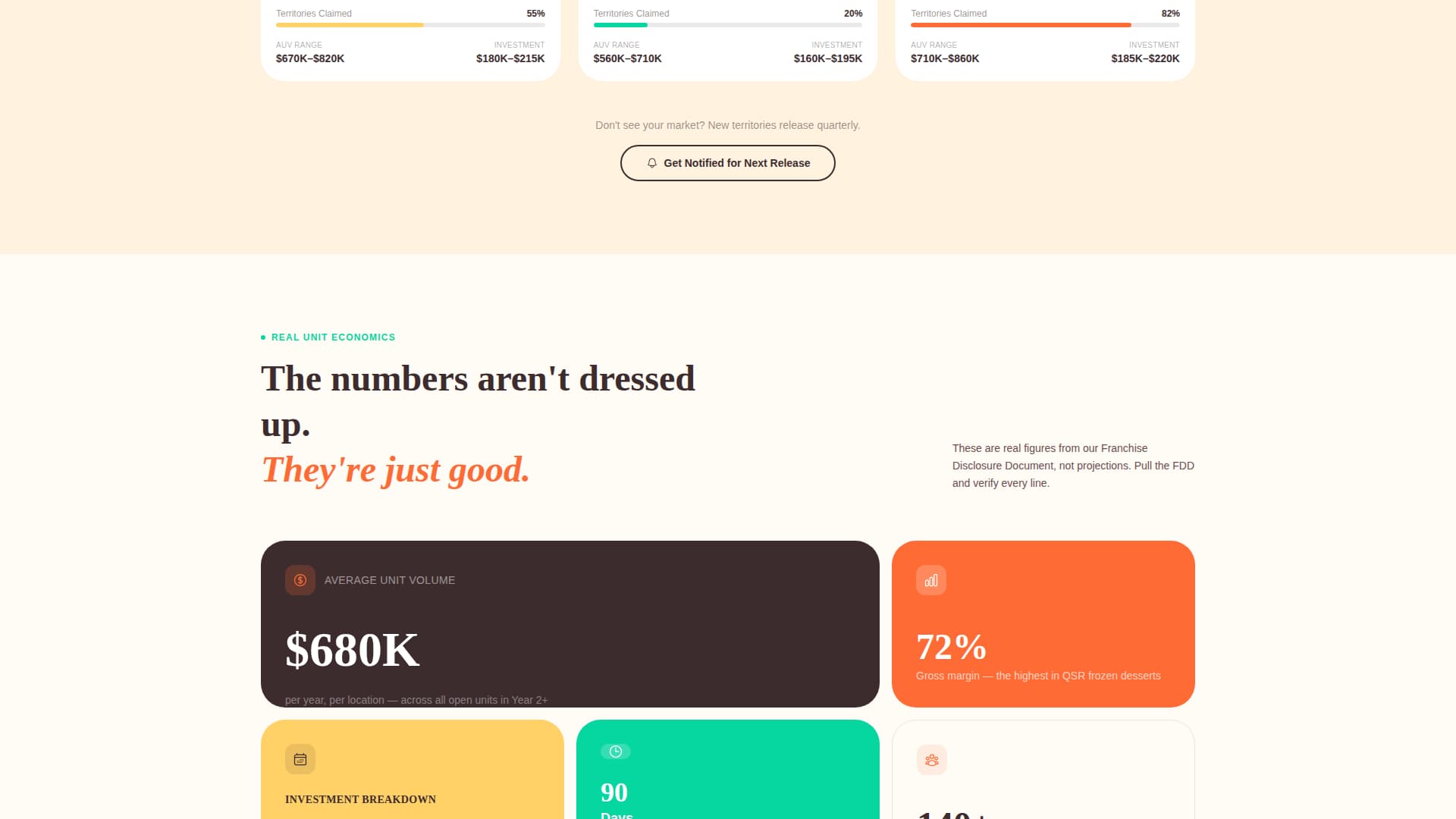 Scoop - Irresistible Franchise Landing Page Template