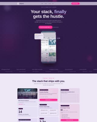 Diaspora - Scrappy Startup Landing Page Template