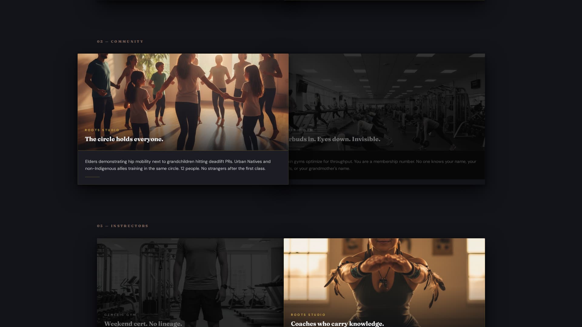 Roots - Powerful Indigenousowned Landing Page Template