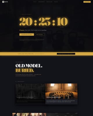 Roots - Powerful Indigenousowned Landing Page Template