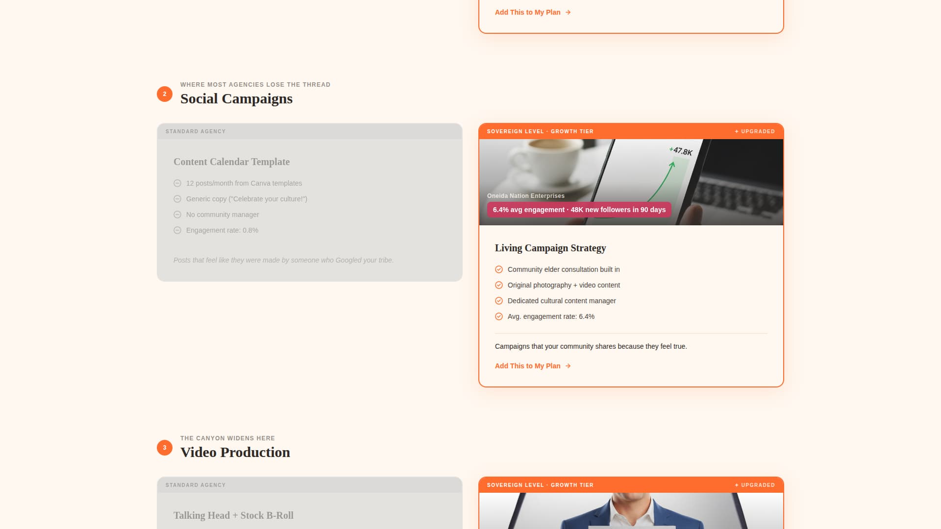 Sovereign - Bold Indigenous Landing Page Template