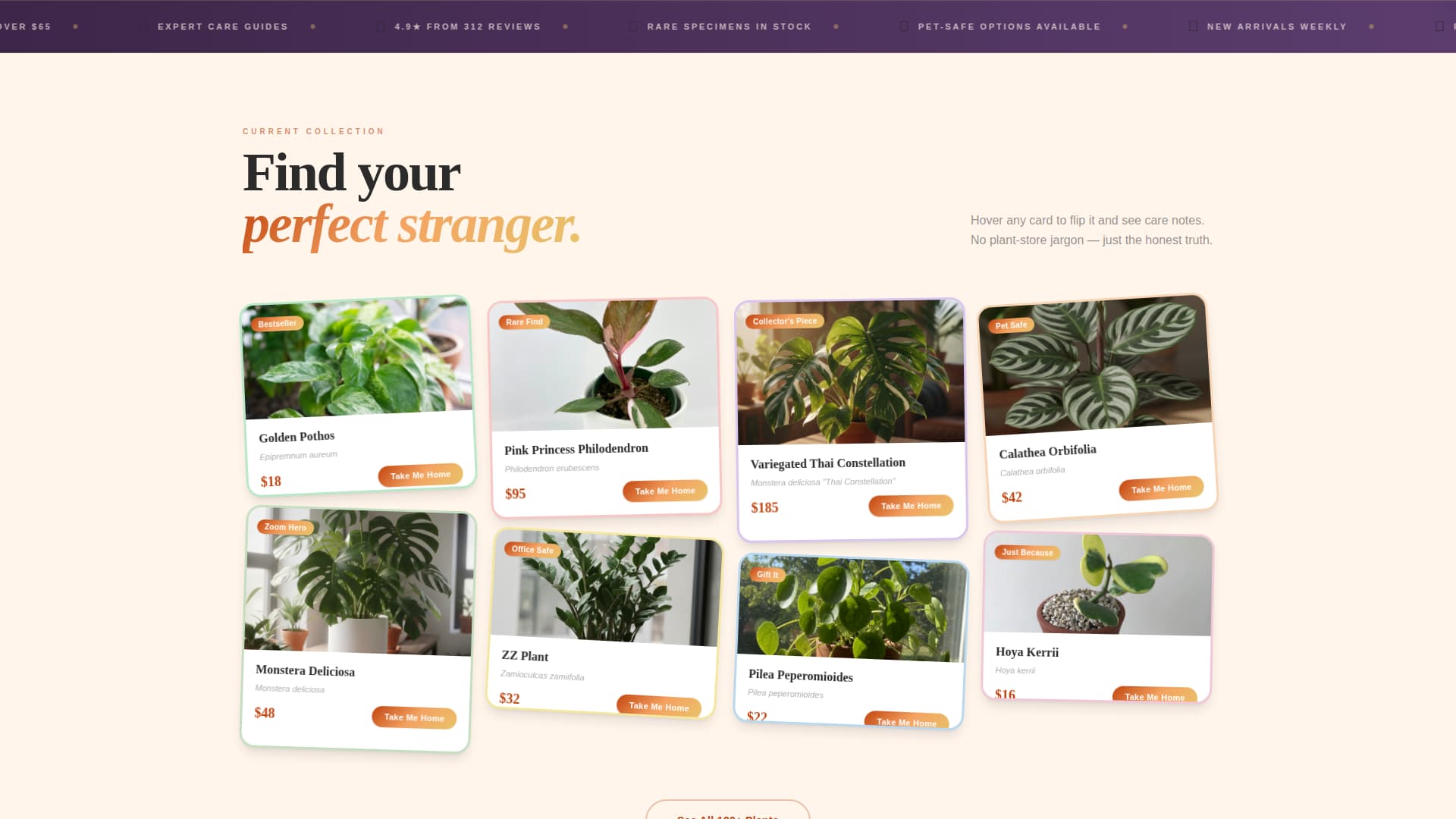 Propagate - Lush Plantshop Landing Page Template