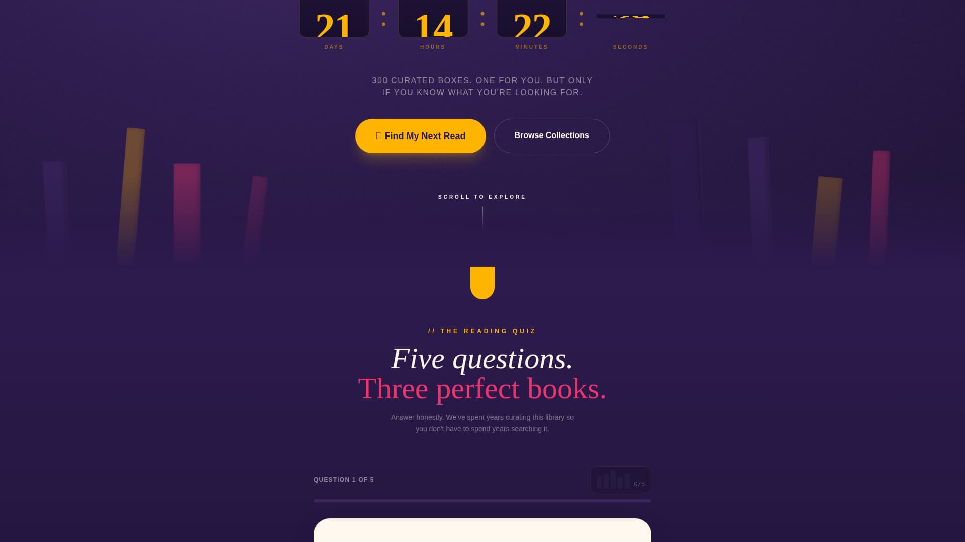 Kitab - Curated Islamic Bookstore Landing Page Template