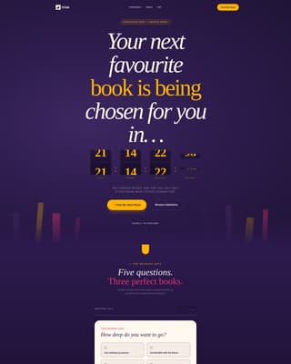 Kitab - Curated Islamic Bookstore Landing Page Template