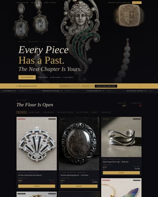 Jewelry & Accessories E-Commerce Complete Professional Website Template