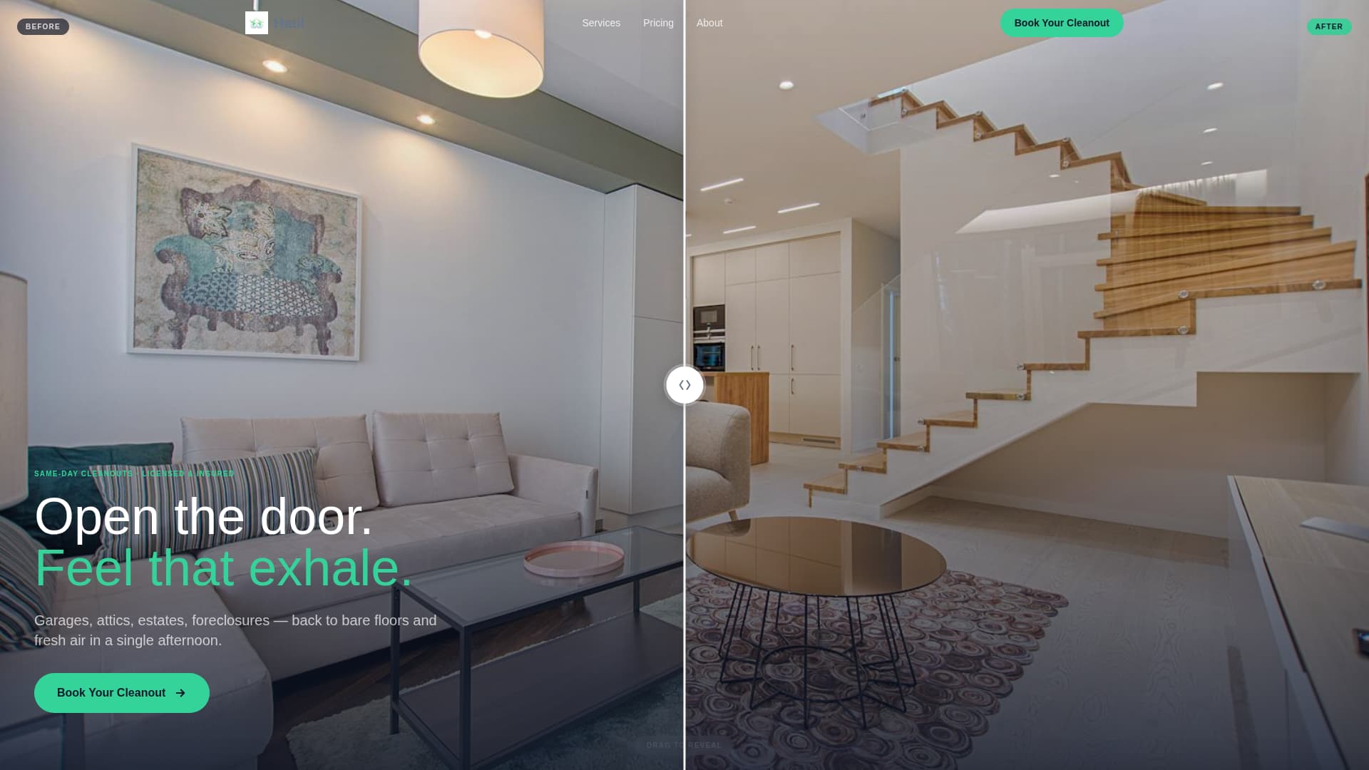 Franchise Business Booking Website Template