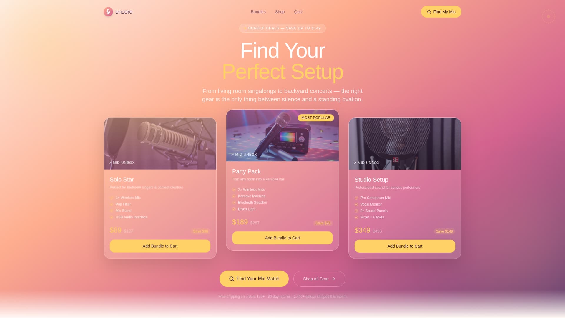 Hobby & Passion Supplies Portfolio Website Template